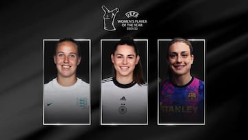 Estas son las nominadas a Jugadora del Año de la UEFA.