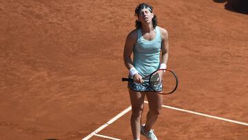 Carla Suárez no puede con la barrera de los cuartos de final