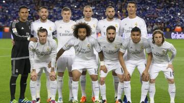 Real Madrid starting 11 for Wolfsburg second leg match