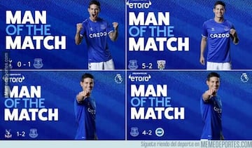 Los mejores memes de la jornada