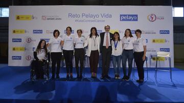 18/10/19
 
 ACTO DE PRESETACION RETO PELAYO VIDA EN EL CONSEJO SUPERIOR DE DEPORTES CSD MARIA JOSE RIENDA  SANDRA SANCHEZ 