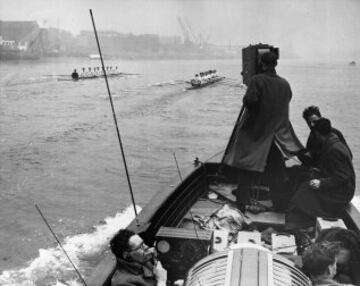 El 23 de Marzo de 1949 fue la primera vez que la BBC retransmiti¨® por televisi¨®n la carrera.