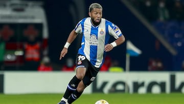 Vilhena, con la camiseta del Espanyol.