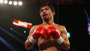 El peleador estadounidense de ascendencia mexicana revel&oacute; en redes sociales que subir&aacute; al ring para medirse ante la leyenda filipina.