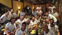 Argentina celebró el día del padre en una parrilla en Boston