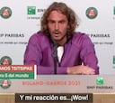 La curiosa reacción de Tsitsipas al abandono de Federer