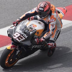 A Márquez no le convencen las novedades de Honda en Sepang