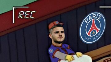 Italia se burla de Icardi tras su 'banquillazo' en la Champions