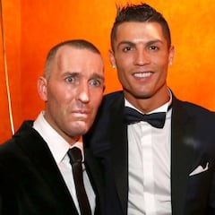 Cristiano invita a Ricksen, un luchador contra la ELA
