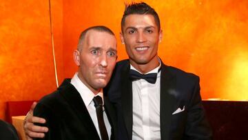 Cristiano invita a Ricksen, un luchador contra la ELA