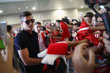 James ya está en China para enfrentar al Arsenal, Milan, Inter y Chelsea