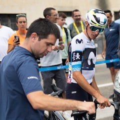 Otra dura baja para el ciclismo español: Enric Mas abandona el Tour