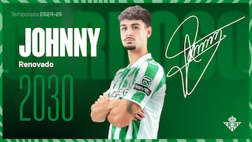 Johnny Cardoso, renovado.