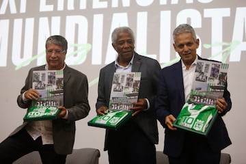 Reinaldo Rueda, Francisco Maturana y Hernán Darío Gómez hablaron sobre la posibilidad de que el Mundial quede para Sudamérica durante el evento Experiencia Mundialistas.