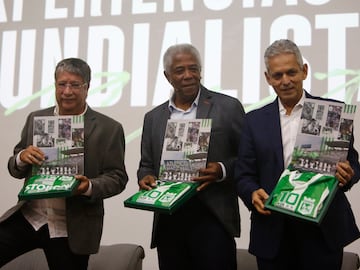 Reinaldo Rueda, Francisco Maturana y Hernán Darío Gómez hablaron sobre la posibilidad de que el Mundial quede para Sudamérica durante el evento Experiencia Mundialistas.