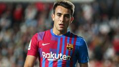 Eric Garcia of FC Barcelona looks on during La Liga football match played between Rayo Vallecano and FC Barcelona at Vallecas stadium on October 27th, 2021 in Madrid, Spain.
 AFP7 
 27/10/2021 ONLY FOR USE IN SPAIN