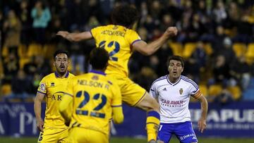 Navarro le da sin querer al Zaragoza un punto en Alcorc¨®n