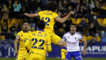 Navarro le da sin querer al Zaragoza un punto en Alcorcón