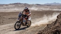 Quintanilla bajó un puesto a un día del fin del Rally de Qatar