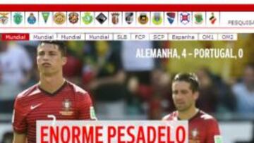 Portada de 'A Bola'.