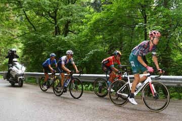 Santaigo Buitrago se exhibe en el Giro de Italia ganando la etapa número 17. Es el primer triunfo colombiano en esta edición 2022.