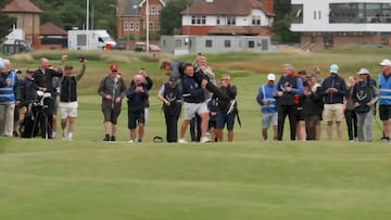 Amateur hero holes out 40-yard eagle to snatch Open Championship spot