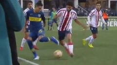 Mágico: Imitó a Riquelme y a Zidane en una misma jugada