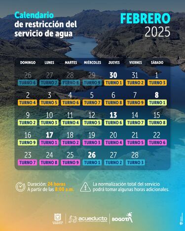 Racionamiento de agua en Bogotá: mejora el nivel de los embalses, pero recomiendan seguir ahorrando