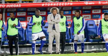 Alberto Gamero dirigió su primer partido como técnico de Millonarios contra el actual campeón de Colombia. Así vivió el encuentro contra América de Cali en el Torneo ESPN.