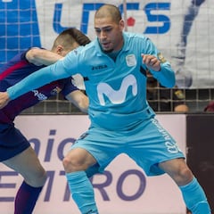 Elisandro, otra de las numerosas bajas oficiales del Movistar