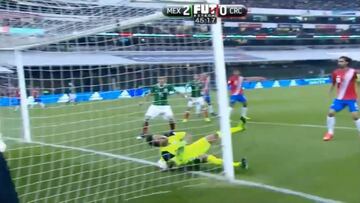 ¡El grueso error de Navas que significó el gol de México!