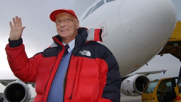 Niki Lauda rescata la insolvente aerolínea que él mismo fundó