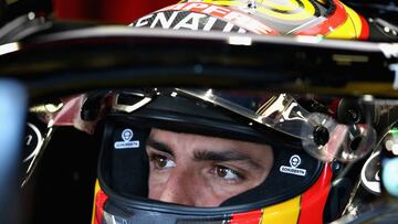 Carlos Sainz, en Silverstone