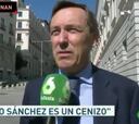"Pedro Sánchez es un cenizo, le dio las manos a De Gea antes del Mundial y ya vimos..."