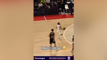 Hace la canasta del año y se la anulan: la locura de Campazzo que no sale bien ni en mil intentos