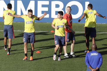 David Ospina ya está con el grupo que entrenó en el estadio Pacaembú a tres días del partido definitivo ante Chile por los cuartos de final de la Copa América. La Selección Colombia hizo la práctica entre risas y el mejor ambiente y espera por el compromiso que será el 28 de junio a las 6:00 p.m.