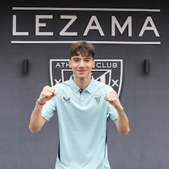 Efe Korkut, hijo de Tayfun, firma hasta 2028 por el Athletic