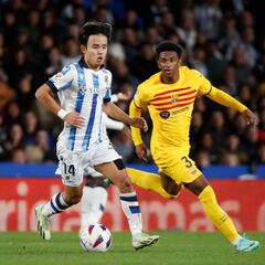 Aprobados y suspensos de la Real: Barrene y Kubo destrozan al Barça