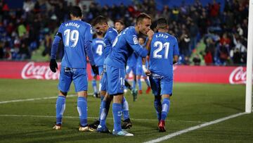 Fecha, horario, cómo ver en directo en televisión y cómo seguir en vivo online el Getafe-Málaga de la jornada 20 de la Liga Santander.