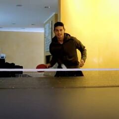 Un día con James Rodríguez: Tenis de mesa, Nintendo y fútbol