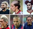 Algunos no tienen desperdicio: los peinados más extravagantes de los futbolistas