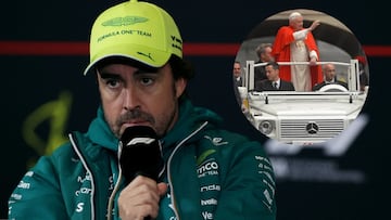 El día que Fernando Alonso pudo conducir el Papamóvil: “Pusieron el grito en el cielo”