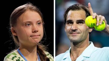 Federer responde a Greta Thunberg: "Me tomo muy en serio el cambio climático"