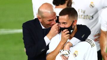 Zidane y Hazard.