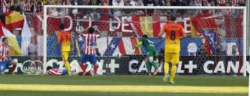 Un gol en propia puerta de Gabi dejó el definitivo 1-2 en el marcador.