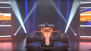 Presentación del McLaren MCL35.