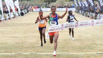 Rahel, ganadora del Cross de Atapuerca 2021.