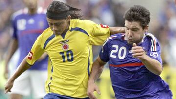 Así le fue a Colombia contra Francia en el pasado