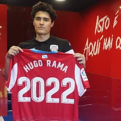El CD Lugo prolonga el contrato de Hugo Rama hasta 2022