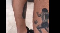 El fanático de Maradona que tiene...¡9 tatuajes del Diego!